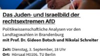 Das Juden- und Israelbild der AfD